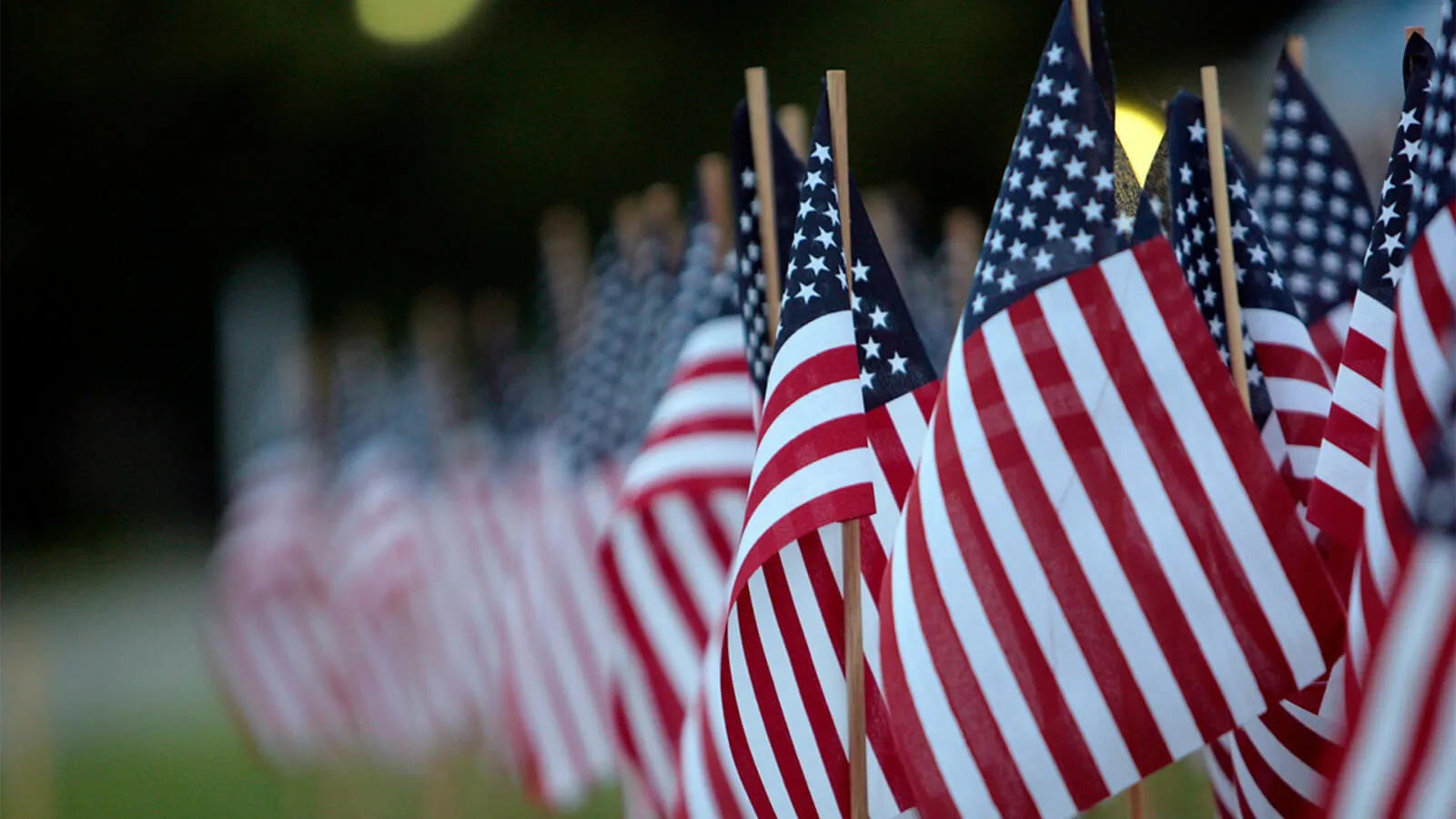 American Flags for Memorial Day
